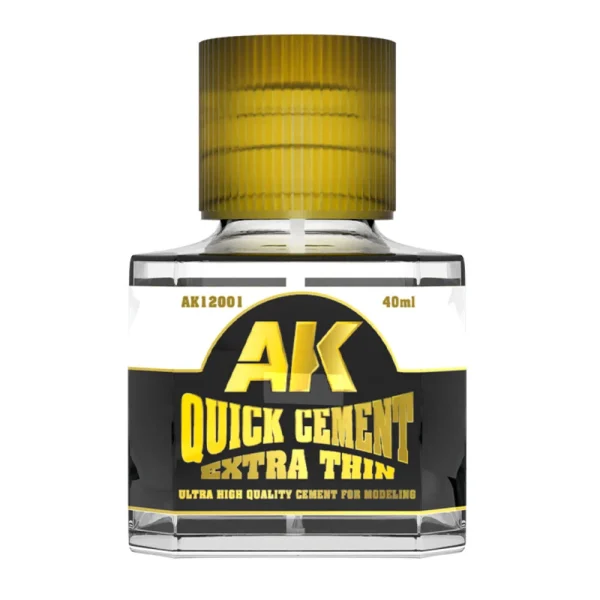 AK Interactive – QUICK CEMENT EXTRA THIN – AK12001 - AK Interactive - Ludik Vault
