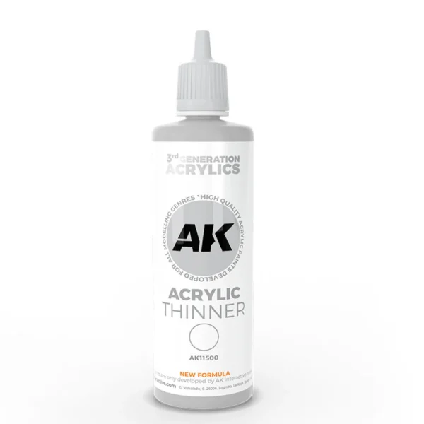 AK Interactive – ACRYLIC THINNER 100 ML   3GEN – AK11500 - AK Interactive - Ludik Vault