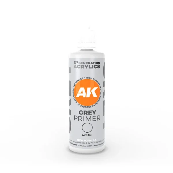 5568306882 AK Interactive – Grey Primer 100 ml 3GEN – AK11241 - AK Interactive - Ludik Vault