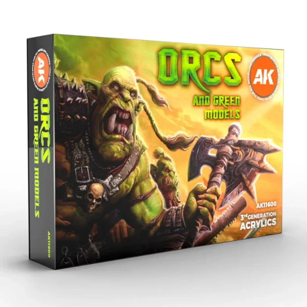 AK Interactive – ORCS AND GREEN CREATURES – AK11600 - AK Interactive - Ludik Vault