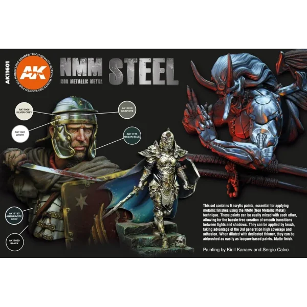 AK Interactive - NON METALLIC METAL: STEEL - AK11601