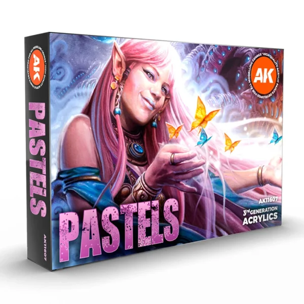 5568307513 AK Interactive – PASTELS COLORS SET – AK11607 - AK Interactive - Ludik Vault