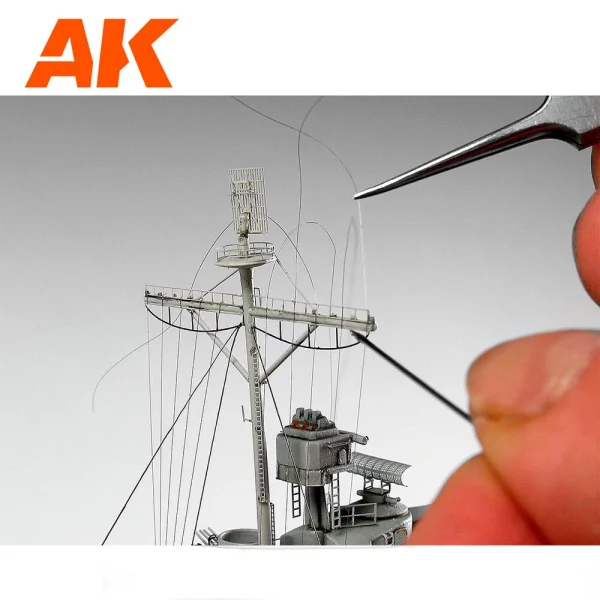 5568307537-1 AK Interactive - ELASTIC RIGGING BOBBINMEGA-THIN - AK9134