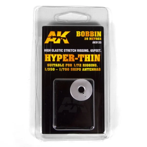 5568307544 AK Interactive – ELASTIC RIGGING BOBBINHYPER-THIN – AK9135 - AK Interactive - Ludik Vault