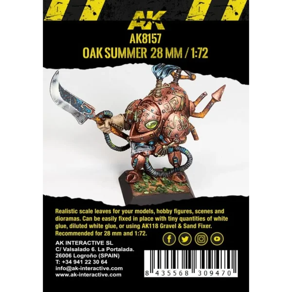5568309470-1 AK Interactive - OAK SUMMER LEAVES 1/72 - AK8157