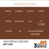 5568309678-1 AK Interactive - WWI French Brown - AK11304