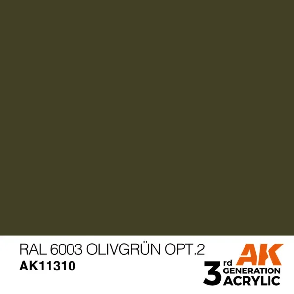 AK Interactive – RAL 6003 Olivgrün opt.2 – AK11310 - AK Interactive - Ludik Vault