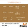 AK Interactive - RAL 8031 F9 Sandbraun - AK11326