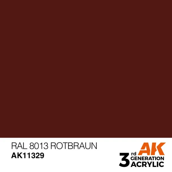 5568309920 AK Interactive – RAL 8013 Rotbraun – AK11329 - AK Interactive - Ludik Vault