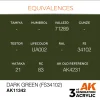 AK Interactive - Dark Green (FS34102) - AK11342