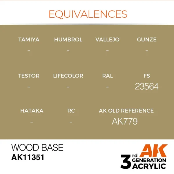 AK Interactive - Wood Base - AK11351