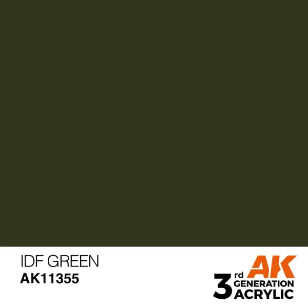 5568310186 AK Interactive – IDF Green – AK11355 - AK Interactive - Ludik Vault