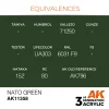 5568310216-1 AK Interactive - NATO Green - AK11358