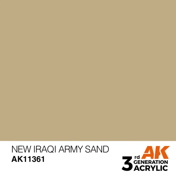 AK Interactive – New Iraqi Army Sand – AK11361 - AK Interactive - Ludik Vault