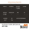 5568310322-1 AK Interactive - Russian Dark Brown 6K - AK11369