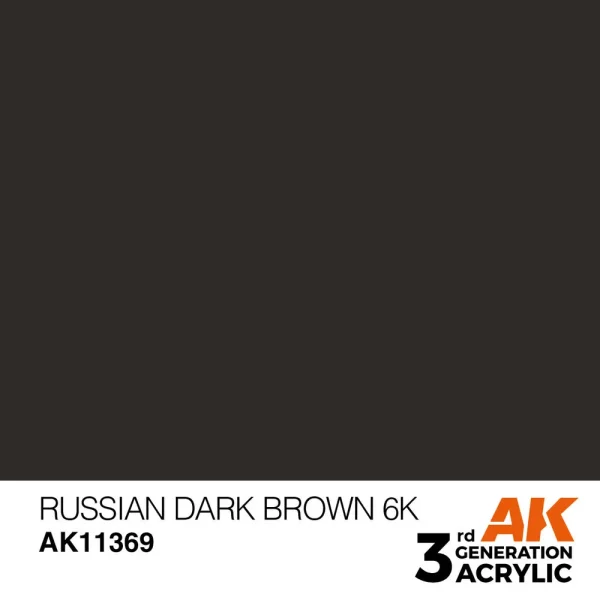 AK Interactive – Russian Dark Brown 6K – AK11369 - AK Interactive - Ludik Vault