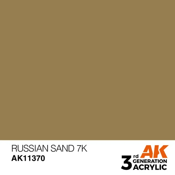 AK Interactive – Russian Sand 7K – AK11370 - AK Interactive - Ludik Vault