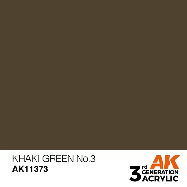 5568310360 AK Interactive – Khaki green No.3 – AK11373 - AK Interactive - Ludik Vault