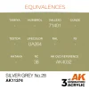 AK Interactive - Silver Grey No.28 - AK11374