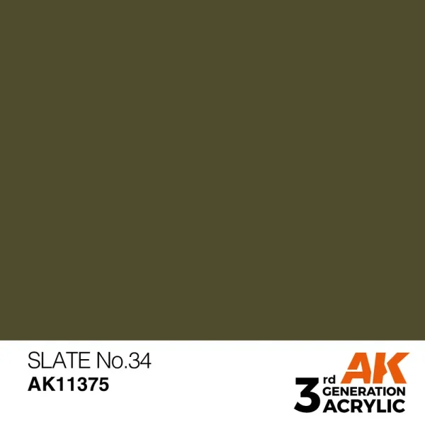 5568310384 AK Interactive – Slate No.34 – AK11375 - AK Interactive - Ludik Vault