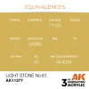 5568310407-1 AK Interactive - Light Stone No.61 - AK11377