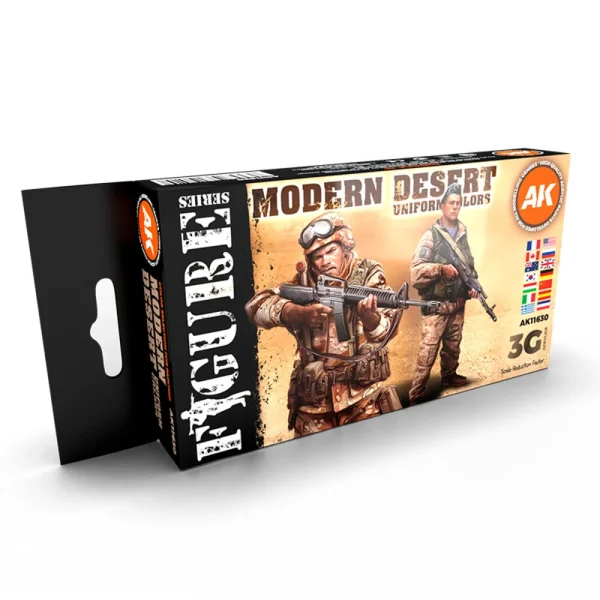 5568310520 AK Interactive – MODERN DESERT UNIFORM COLORS 3G – AK11630 - AK Interactive - Ludik Vault