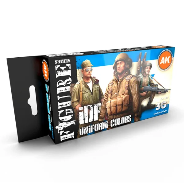 5568310537 AK Interactive – IDF UNIFORM COLORS 3G – AK11631 - AK Interactive - Ludik Vault