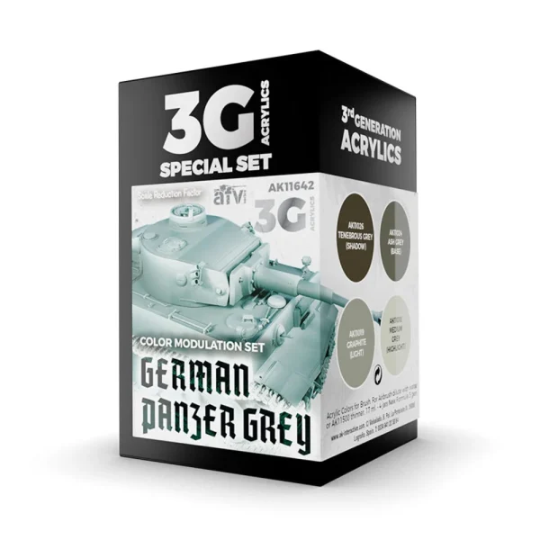 5568310643 AK Interactive – MODULATION GERMAN PANZER GREY 3G – AK11642 - AK Interactive - Ludik Vault