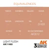 5568310681-1 AK Interactive - Light Flesh - AK11402