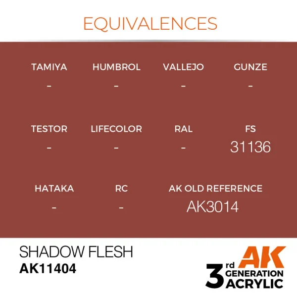 AK Interactive - Shadow Flesh - AK11404