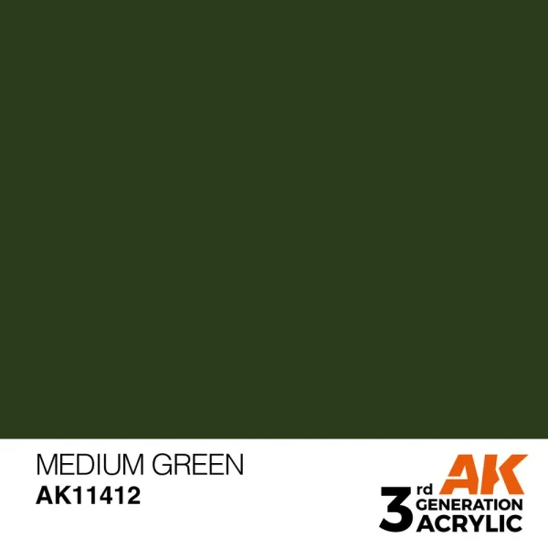 5568310780 AK Interactive – Medium Green – AK11412 - AK Interactive - Ludik Vault