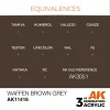 5568310827-1 AK Interactive - Waffen Brown Grey - AK11416
