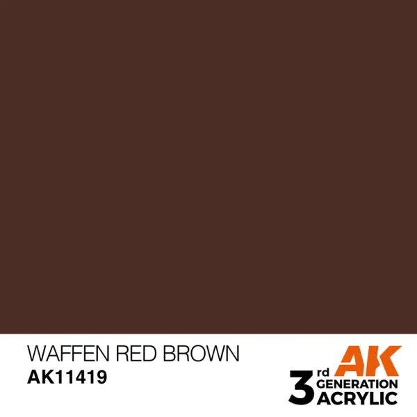 AK Interactive – Waffen Red Brown – AK11419 - AK Interactive - Ludik Vault