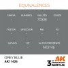 5568310926-1 AK Interactive - Grey Blue - AK11426