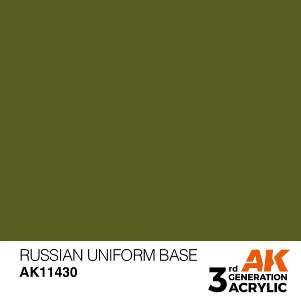 5568310964 AK Interactive – Russian Uniform Base – AK11430 - AK Interactive - Ludik Vault