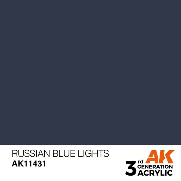 5568310971 AK Interactive – Russian Blue Lights – AK11431 - AK Interactive - Ludik Vault
