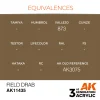 5568311015-1 AK Interactive - Field Drab - AK11435