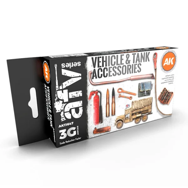 AK Interactive – TANK ACCESORIES 3G – AK11647 - AK Interactive - Ludik Vault