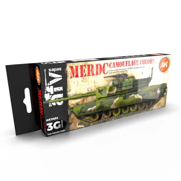 5568311176 AK Interactive – MERDC CAMOUFLAGE COLORS 3G – AK11653 - AK Interactive - Ludik Vault