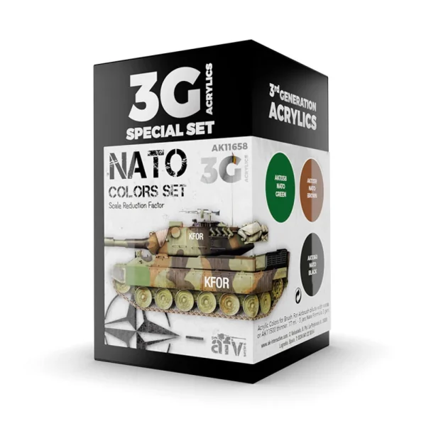5568311220 AK Interactive – NATO COLORS 3G – AK11658 - AK Interactive - Ludik Vault