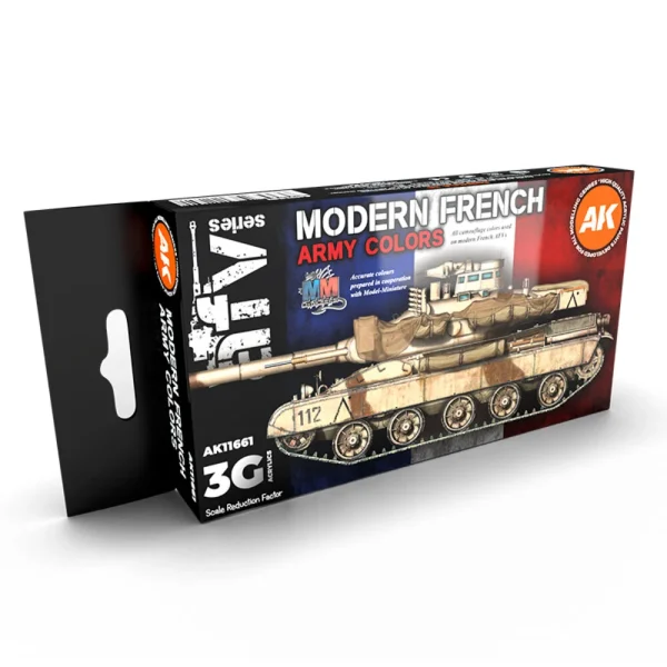 5568311251 AK Interactive – MODERN FRENCH AFV 3G – AK11661 - AK Interactive - Ludik Vault