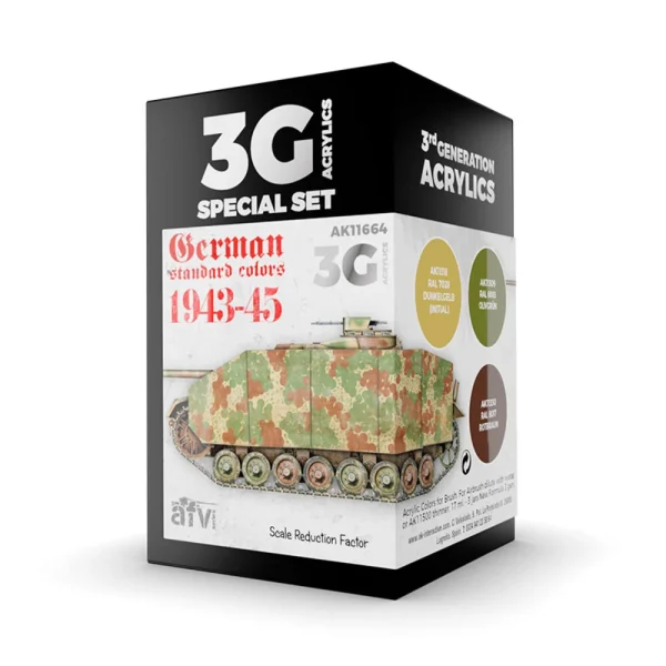 5568311282 AK Interactive – GERMAN STANDARD 44-45 COMBO 3G – AK11664 - AK Interactive - Ludik Vault