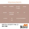 AK Interactive - British Desert Pink ZI - AK11382