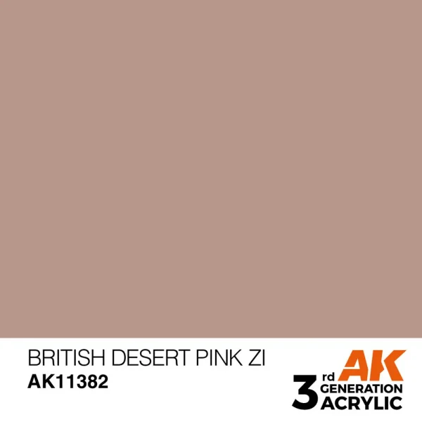 5568311381 AK Interactive – British Desert Pink ZI – AK11382 - AK Interactive - Ludik Vault