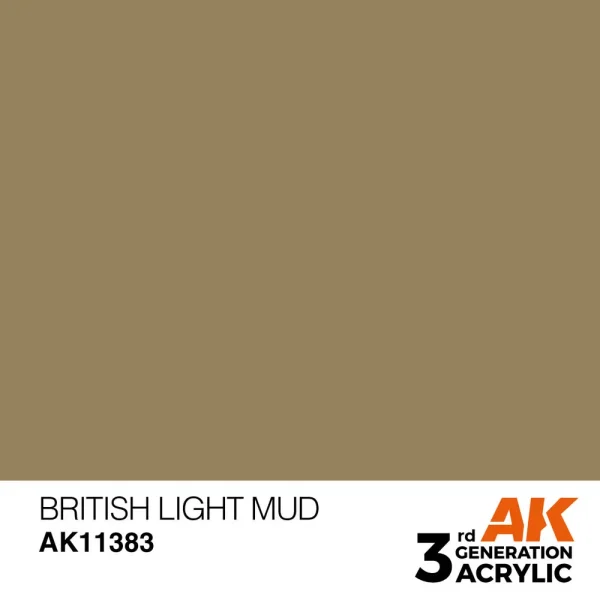 AK Interactive – British Light Mud – AK11383 - AK Interactive - Ludik Vault