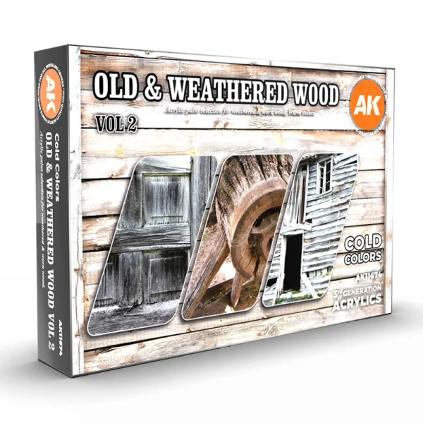 5568311480 AK Interactive – OLD & WEATHERED WOOD VOL2 – AK11674 - AK Interactive - Ludik Vault