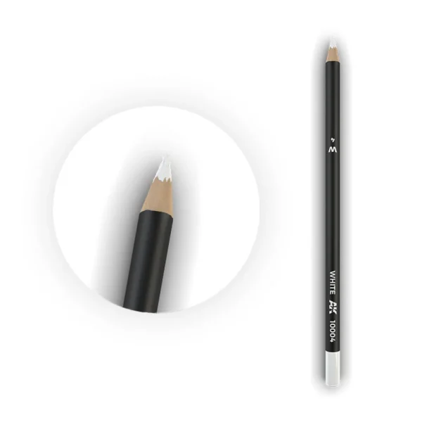 AK Interactive – Watercolor Pencil White – AK10004 - AK Interactive - Ludik Vault