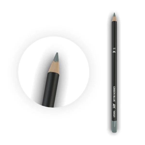 5568311978 AK Interactive – Watercolor Pencil Green Blue – AK10021 - AK Interactive - Ludik Vault