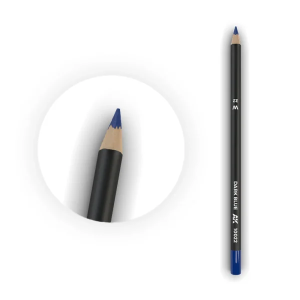 AK Interactive – Watercolor Pencil Dark Blue – AK10022 - AK Interactive - Ludik Vault