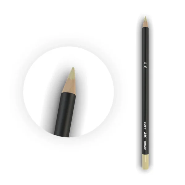 AK Interactive – Watercolor Pencil Buff – AK10029 - AK Interactive - Ludik Vault